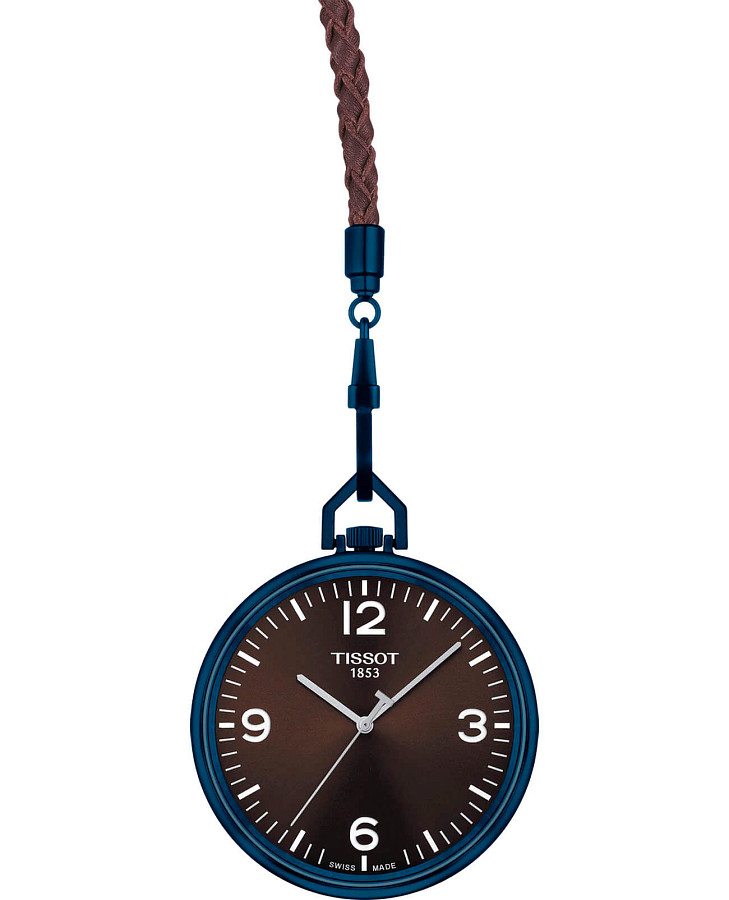 Часы Tissot Lepine T863.409.99.297.00 — мужские, коричневый