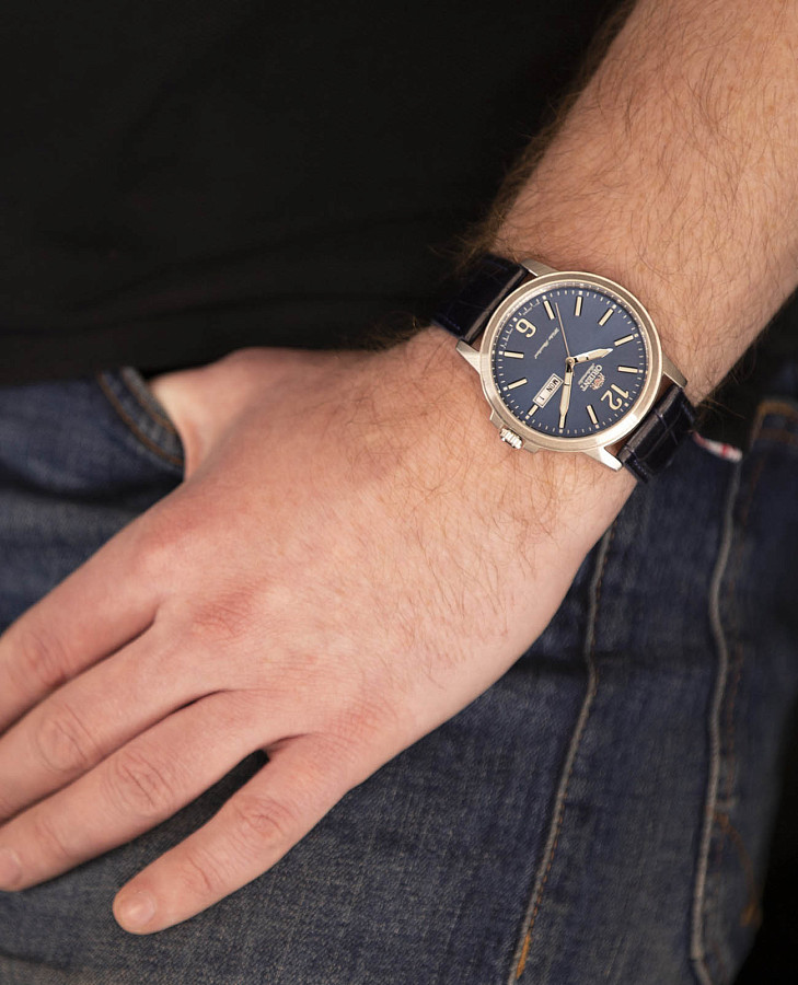 Часы Orient Automatic RA-AA0C05L (RN-AA0C05L) — металл сталь, кожаный