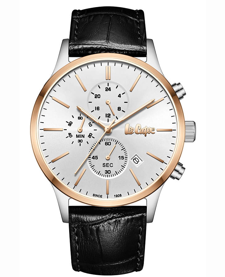 Часы Lee Cooper LC08154.531 — мужские, серебристый