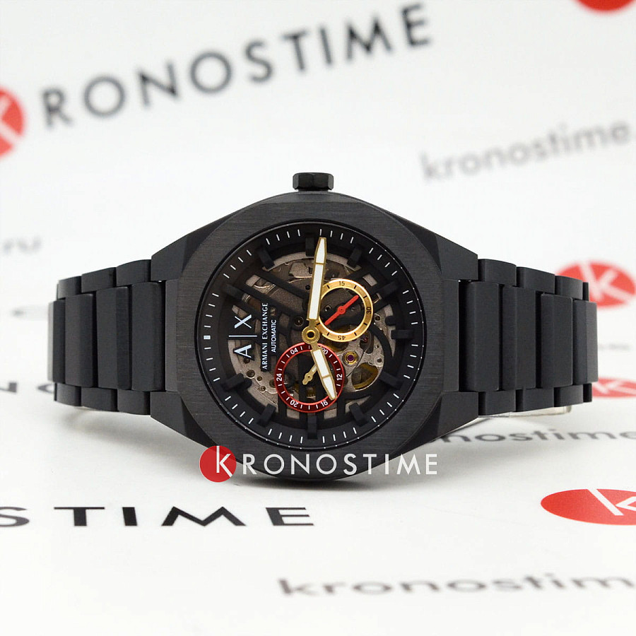 Часы Armani Exchange Sync Automatic AX4196 — механические, сталь металл