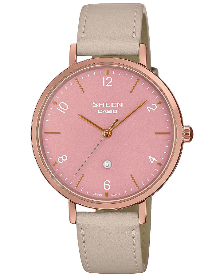 Часы Casio Sheen SHE-4562PGL-4A — женские, розовый