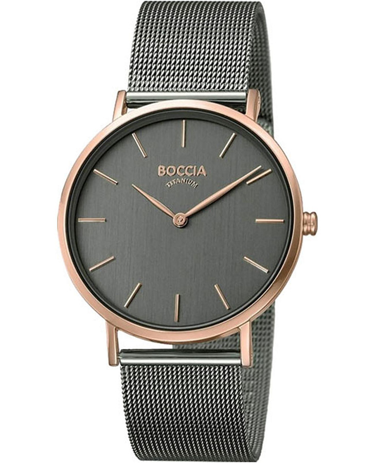 Часы Boccia Titanium 3273-08 — женские, черный