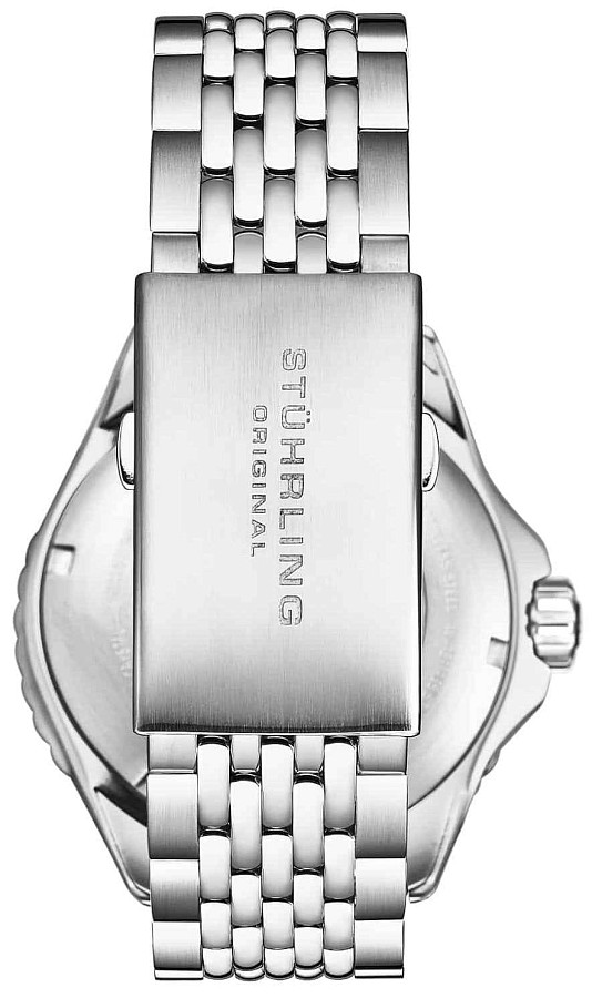 Часы Stuhrling Aquadiver 1009.01 — нержавеющая сталь, мужские