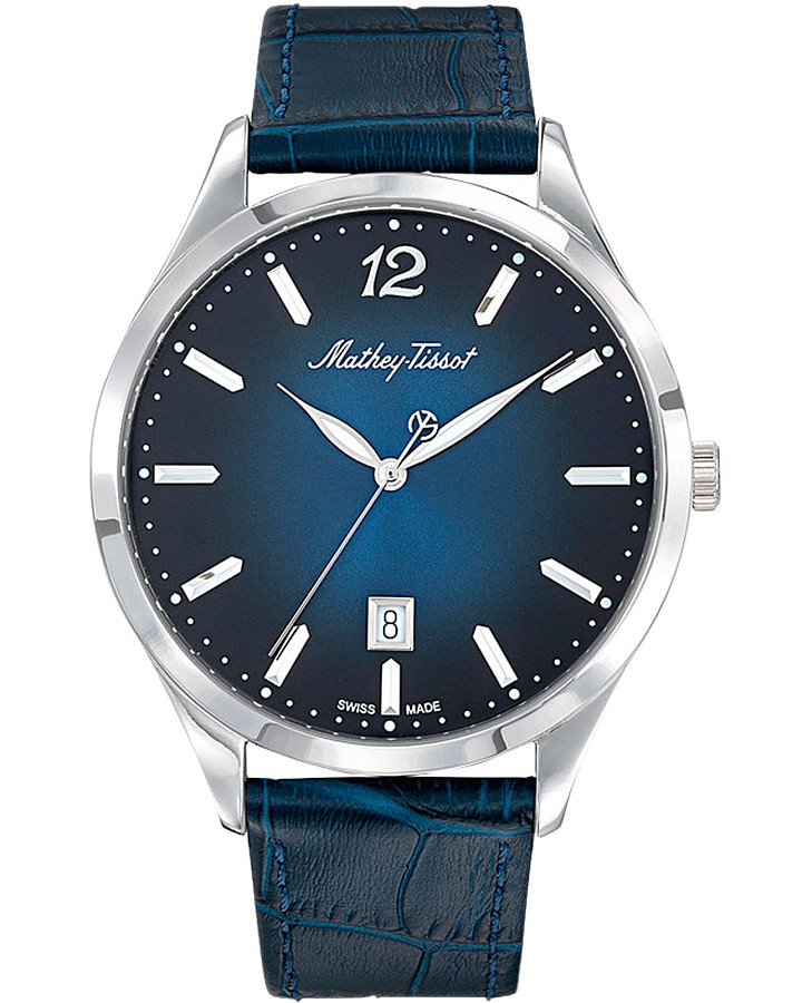 Часы Mathey-Tissot Urban H411ABU — мужские, синий