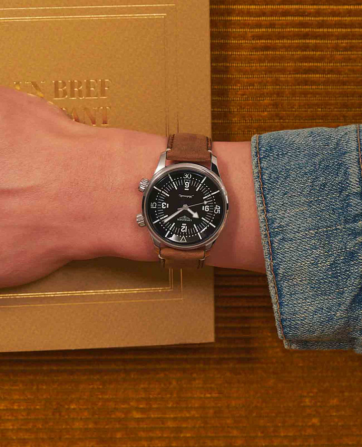 Часы Longines Legend Diver L3.764.4.50.0 — Швейцария, механические