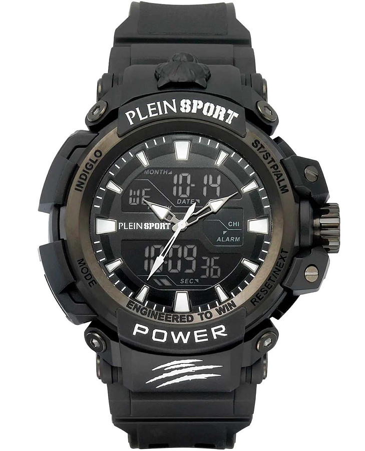 Часы Plein Sport Combat PSNBA0123 — мужские, черный