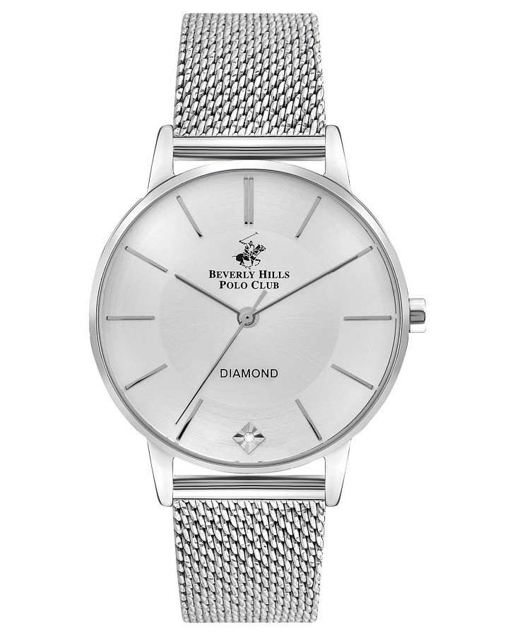 Часы Beverly Hills Polo Club BP3394C.330 — женские, серебристый