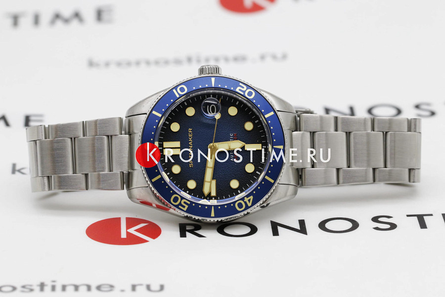 Часы Spinnaker Croft SP-5100-22 — серебристый, сталь металл