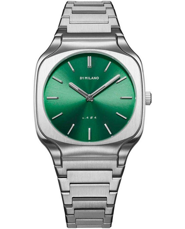 Часы D1 Milano Square SQBJ06 — мужские, зеленый