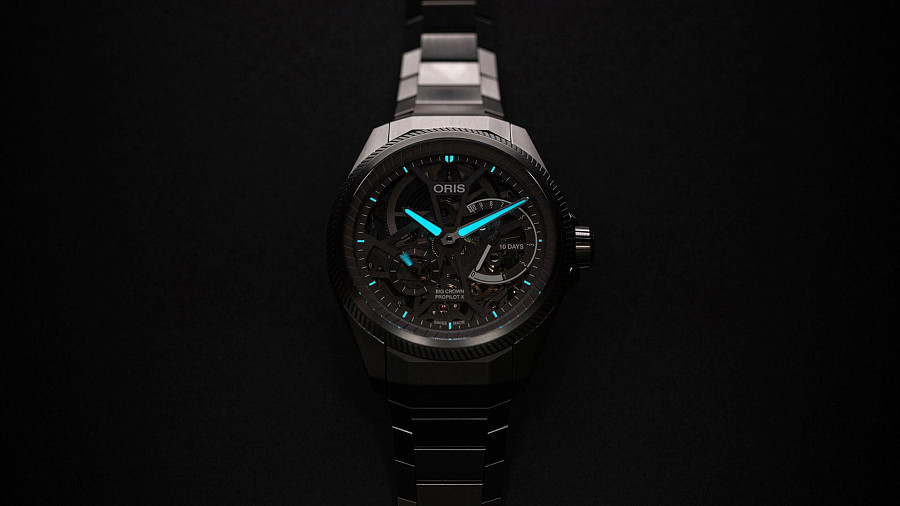 Часы Oris Propilot X Calibre 115 01 115 7759 7153-Set7 22 01TLC — мужские, серебристый