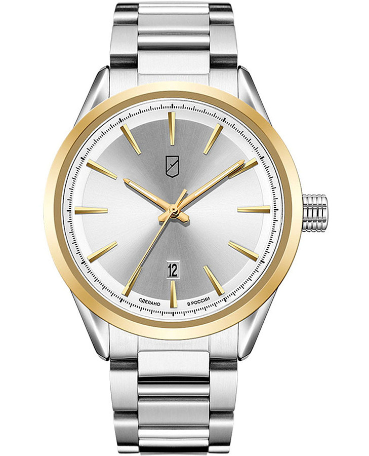 Часы УЧЗ Spectr 1524A4B3 — мужские, серебристый