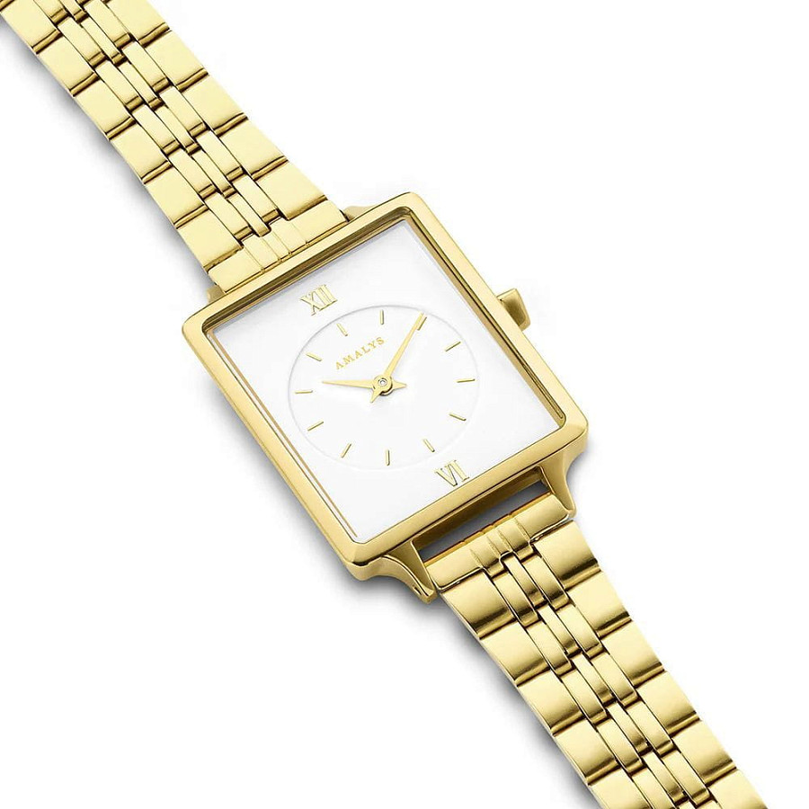Часы Amalys Hepburn AMW-119 — кварцевые, металл сталь