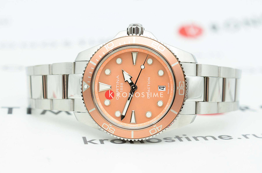 Часы Certina DS Action Lady C048.210.11.381.00 — кварцевые, металл сталь