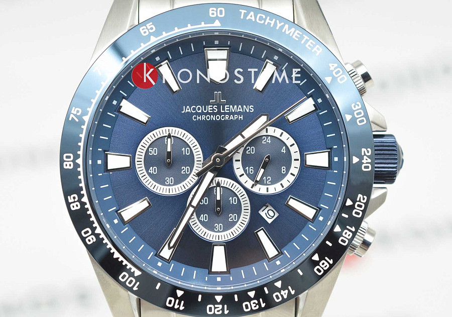 Часы Jacques Lemans Sport 1-2140F — металл сталь, Австрия