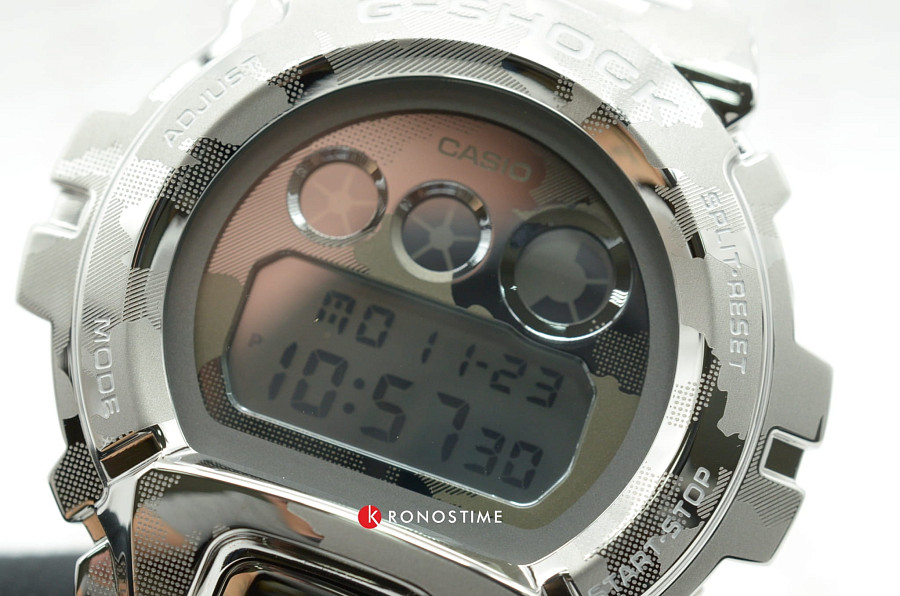 Часы Casio G-Shock GM-6900SCM-1 — серебристый, электронные