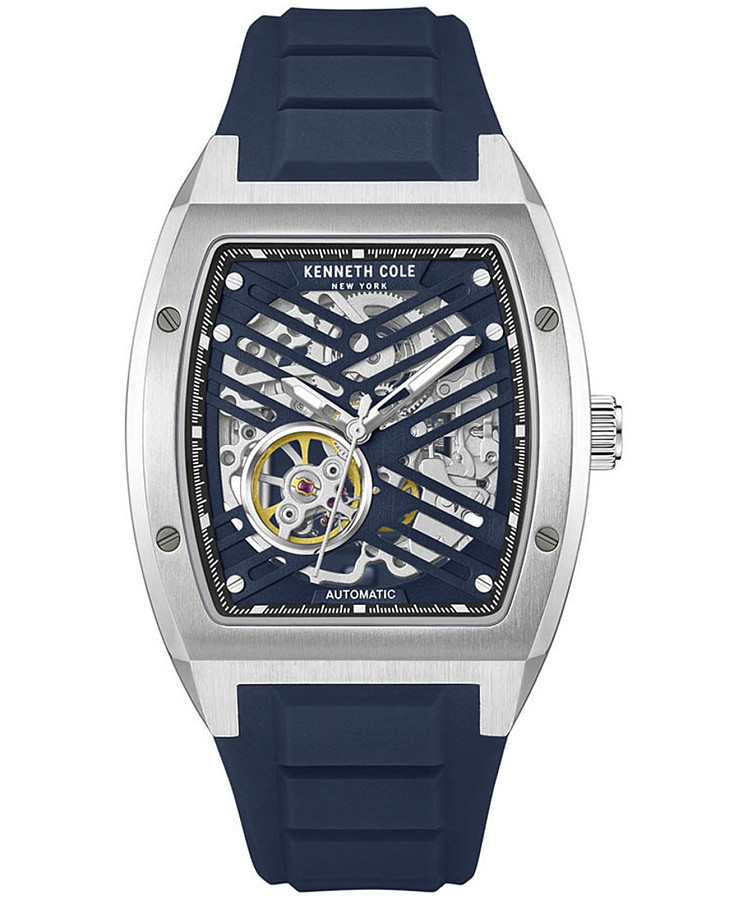 Часы Kenneth Cole Automatic KCWGZ0046101 — мужские, синий