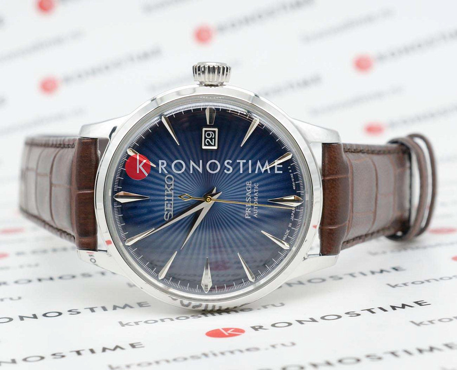 Часы Seiko Presage Cocktail Time SRPK15J1 — механические, сталь металл