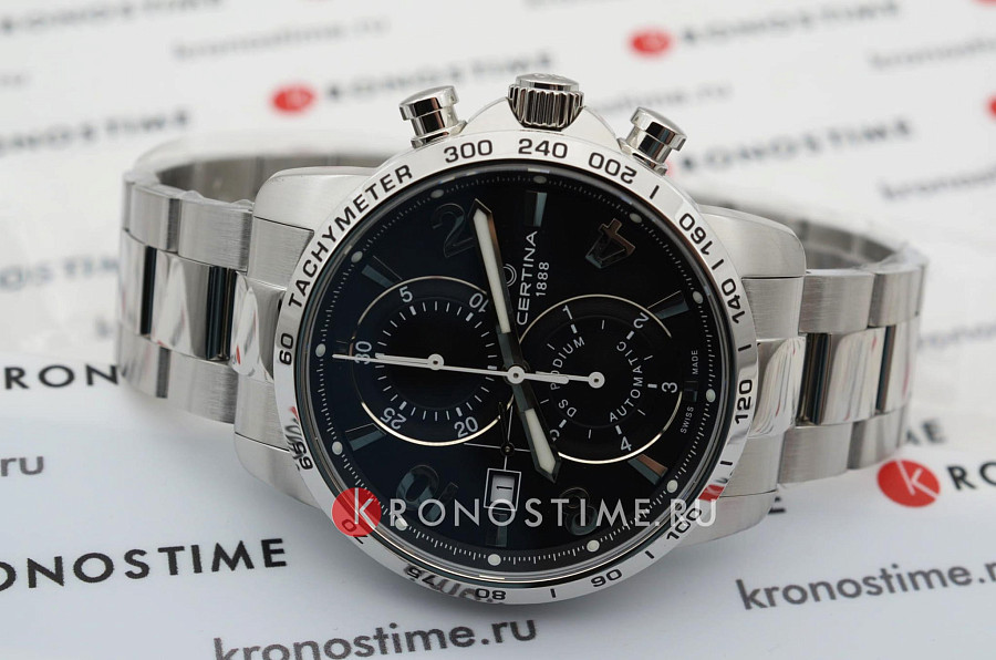 Часы Certina Ds Podium Chronograph Automatic C034.427.11.057.00 — нержавеющая сталь, мужские