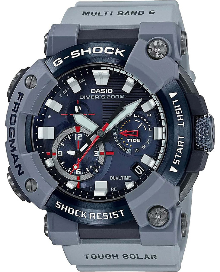 Часы Casio G-Shock GWF-A1000RN-8A — мужские, синий