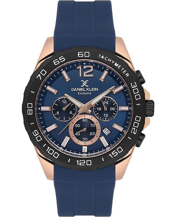 Часы Daniel Klein Exclusive DK.1.13742-5 — мужские, синий