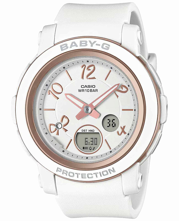 Часы Casio Baby-G BGA-290RA-7A — женские, белый