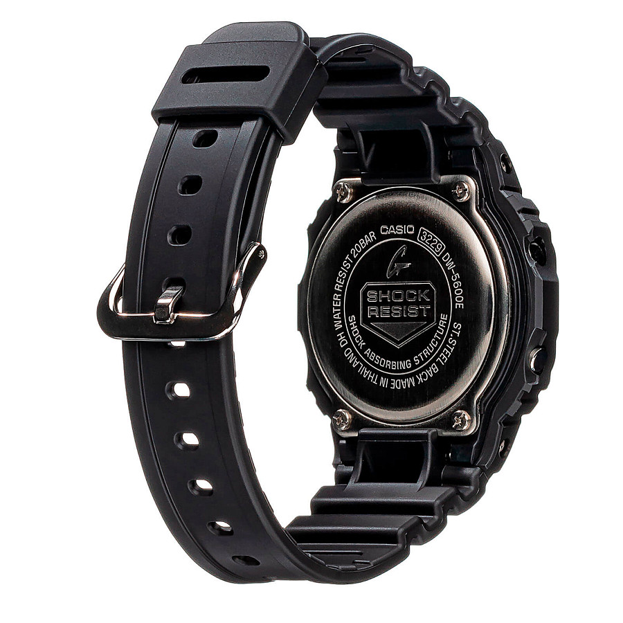 Часы Casio G-Shock DW-5600E-1V — пластик, мужские
