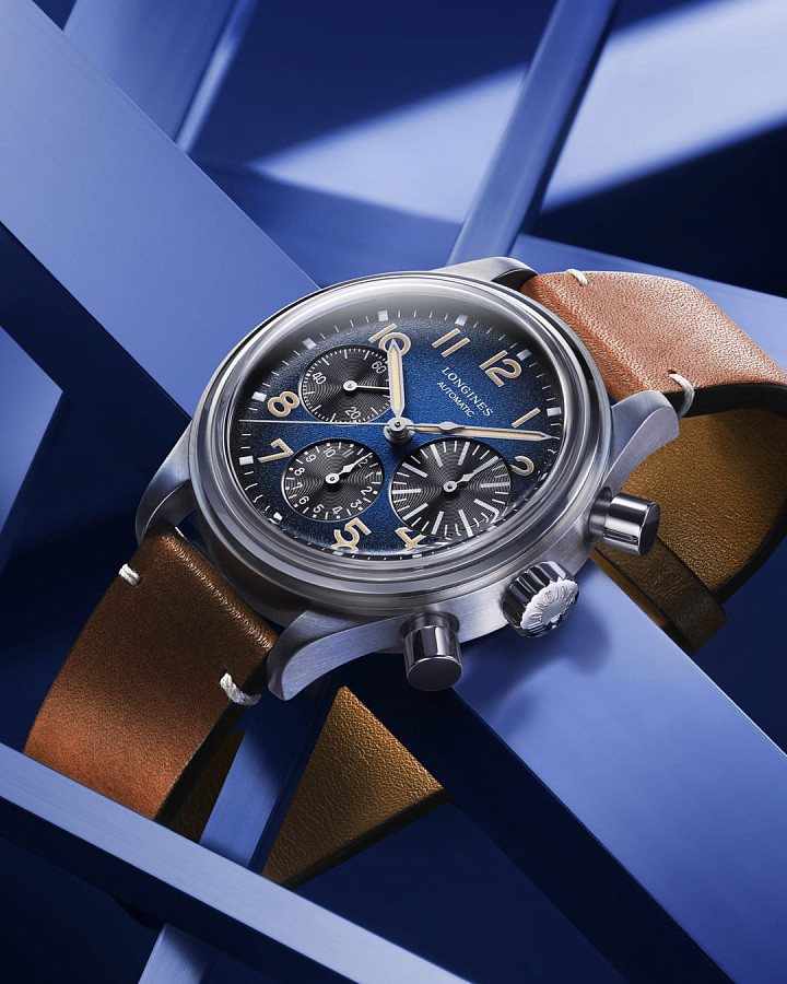 Часы Longines Avigation Big Eye L2.816.1.93.2 — механические, Швейцария, мужские