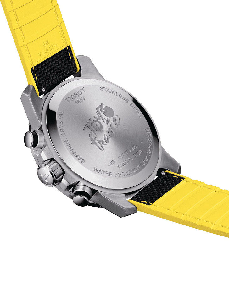 Часы Tissot SuperSport Chrono Tour De France 2020 T125.617.17.051.00 — каучук, мужские