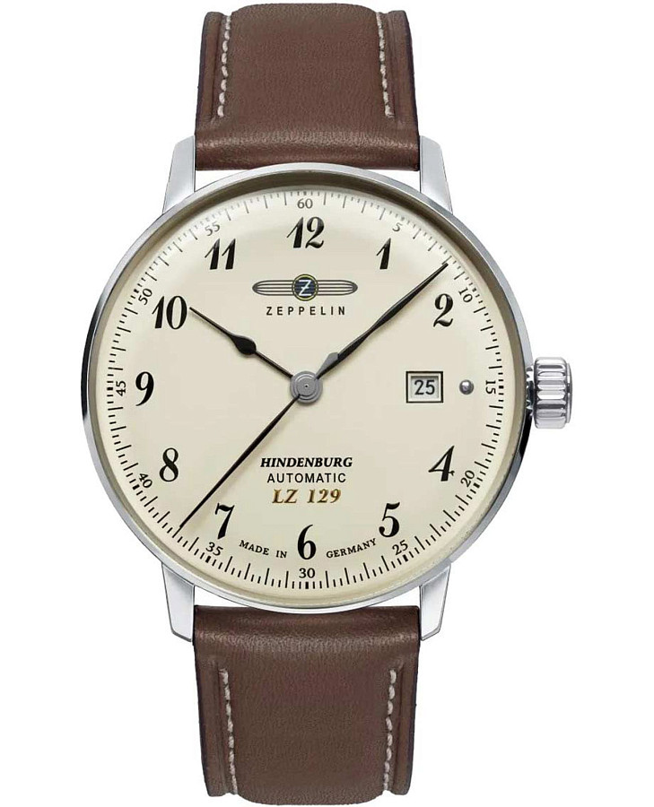Часы Zeppelin LZ 129 Hindenburg Automatic 80565 — мужские, бежевый