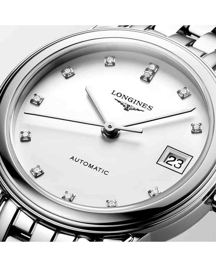 Часы Longines Flagship L4.274.4.27.6 — механические, сталь металл