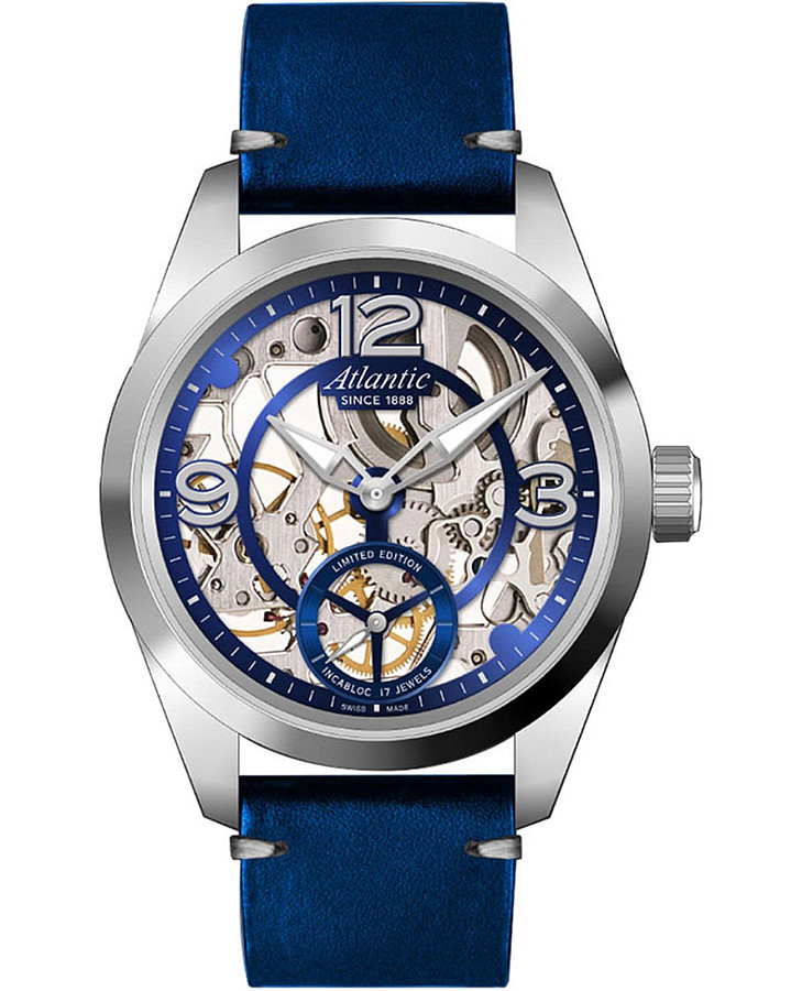 Часы Atlantic Seaflight Skeleton Limited Edition 70950.41.59S — мужские