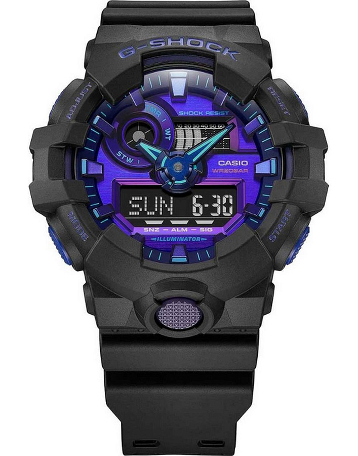 Часы Casio G-Shock GA-700VB-1A — Япония, электронные