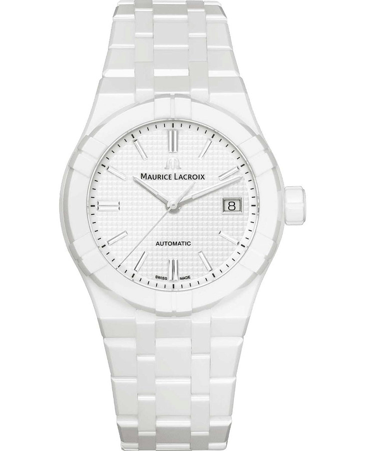 Часы Maurice Lacroix Aikon Automatic AI6007-CRM72-130-7 — женские, белый