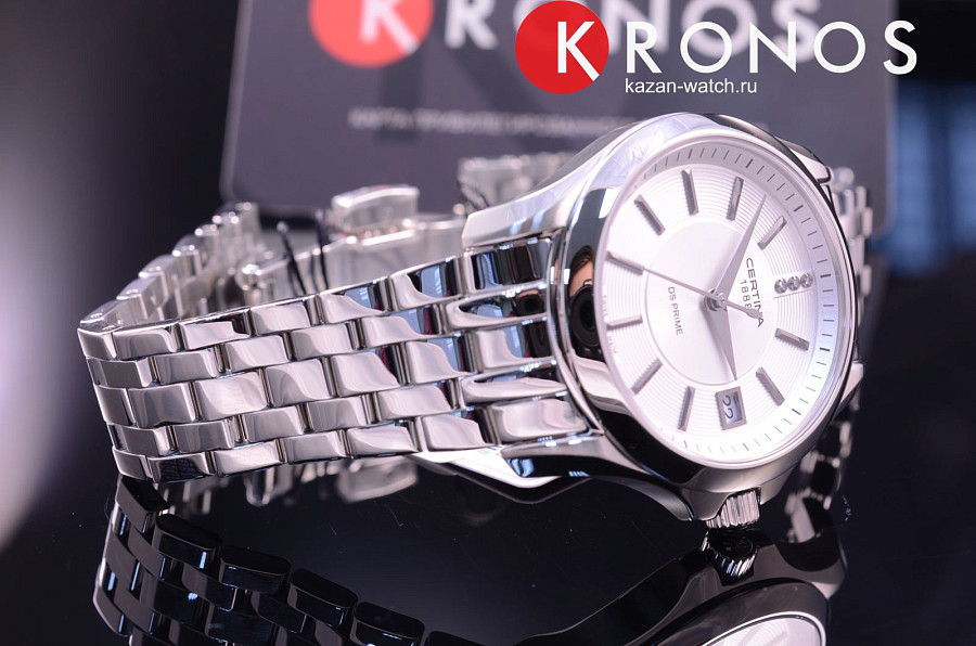 Часы Certina C004.210.11.036.00 — кварцевые, сталь металл