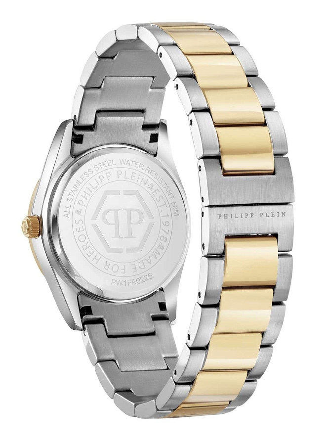 Часы Philipp Plein Plein Icon Chain PW1FA0225 — кварцевые, сталь металл