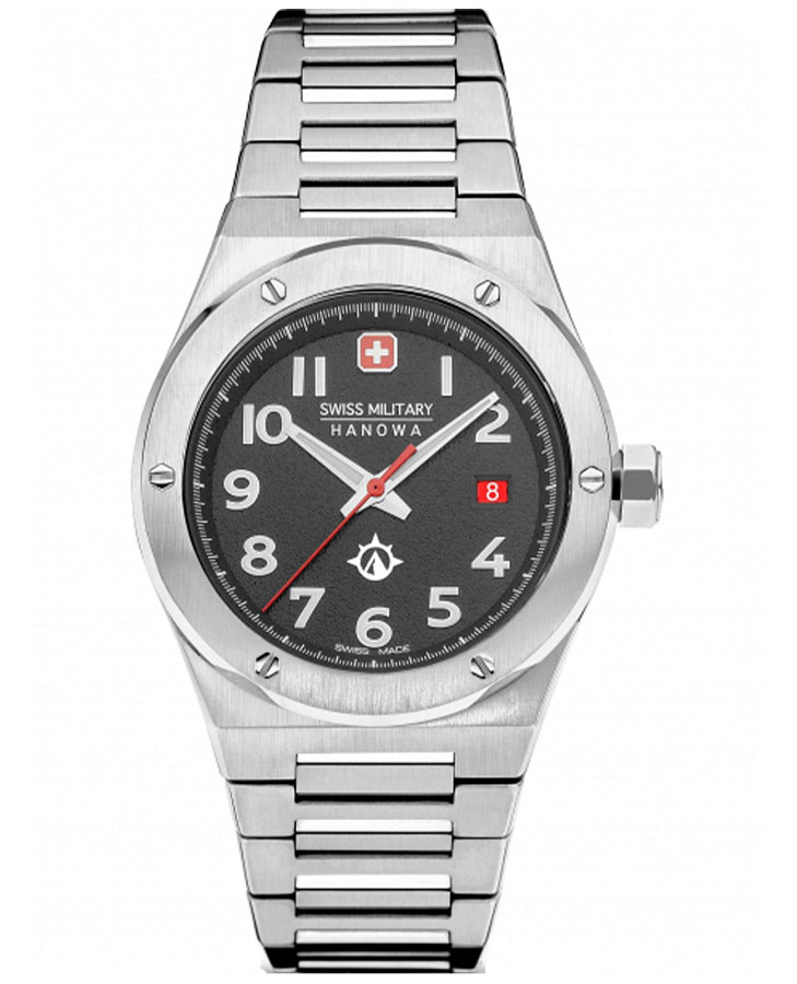 Часы Swiss Military Hanowa Sonoran SMWGH2101902 — мужские, черный