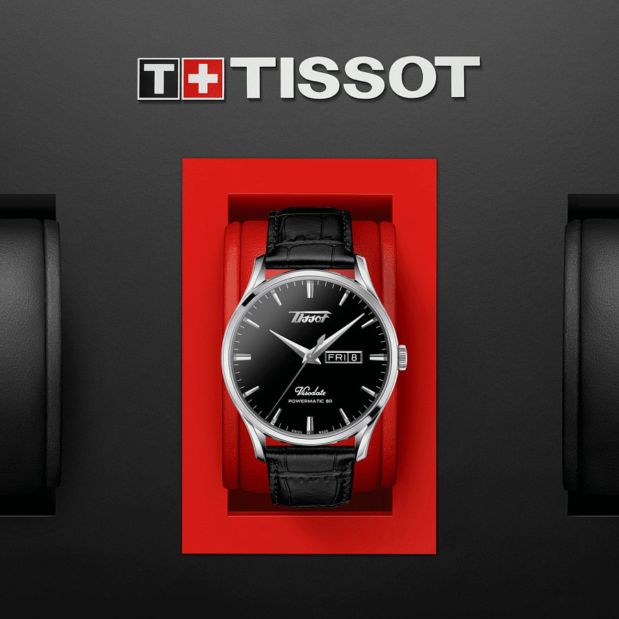 Часы Tissot Heritage Visodate Powermatic 80 T118.430.16.051.00 — Швейцария, механические