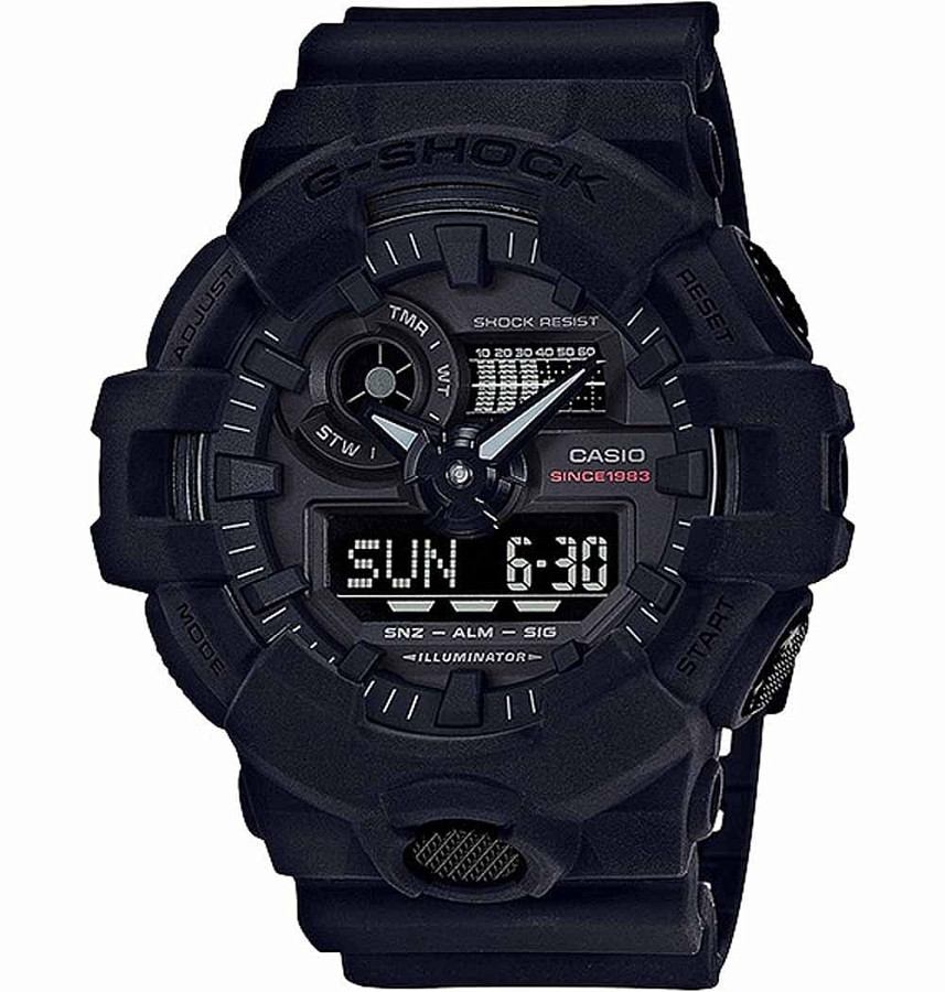Часы Casio G-Shock GA-735A-1A — мужские, черный