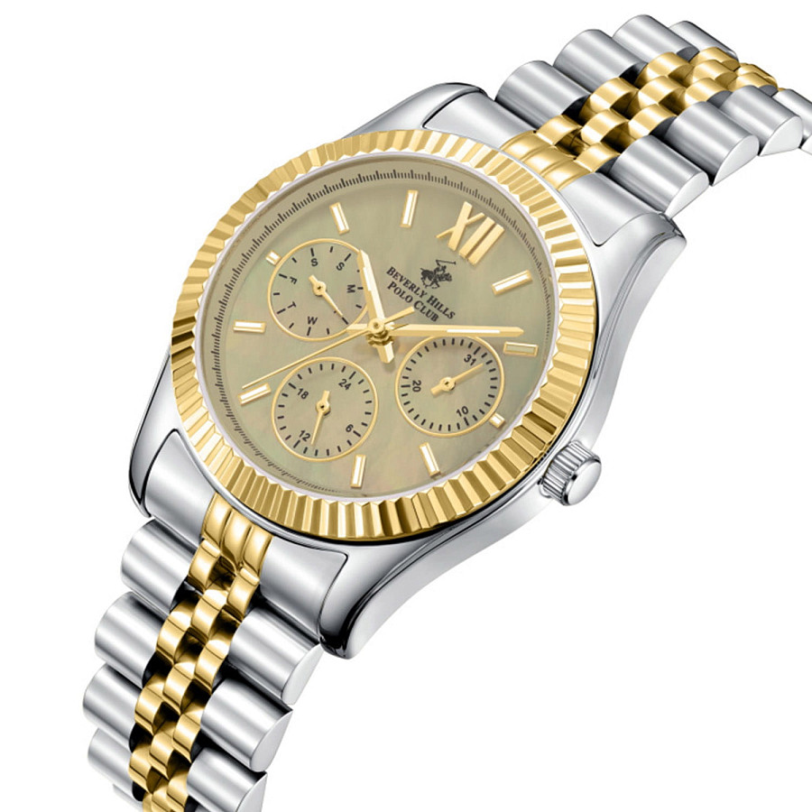 Часы Beverly Hills Polo Club BP3169C.210 — кварцевые, сталь металл