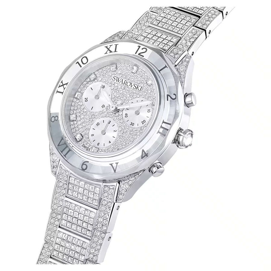 Часы Swarovski Dextera Lux 5668845 — кварцевые, металл сталь