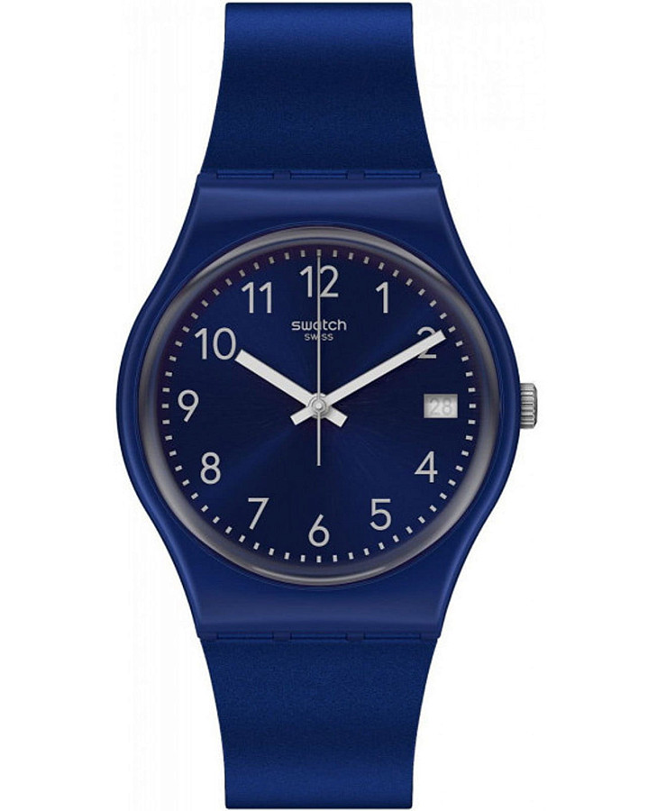 Часы Swatch Essentials Silver In Blue GN416 — женские, синий