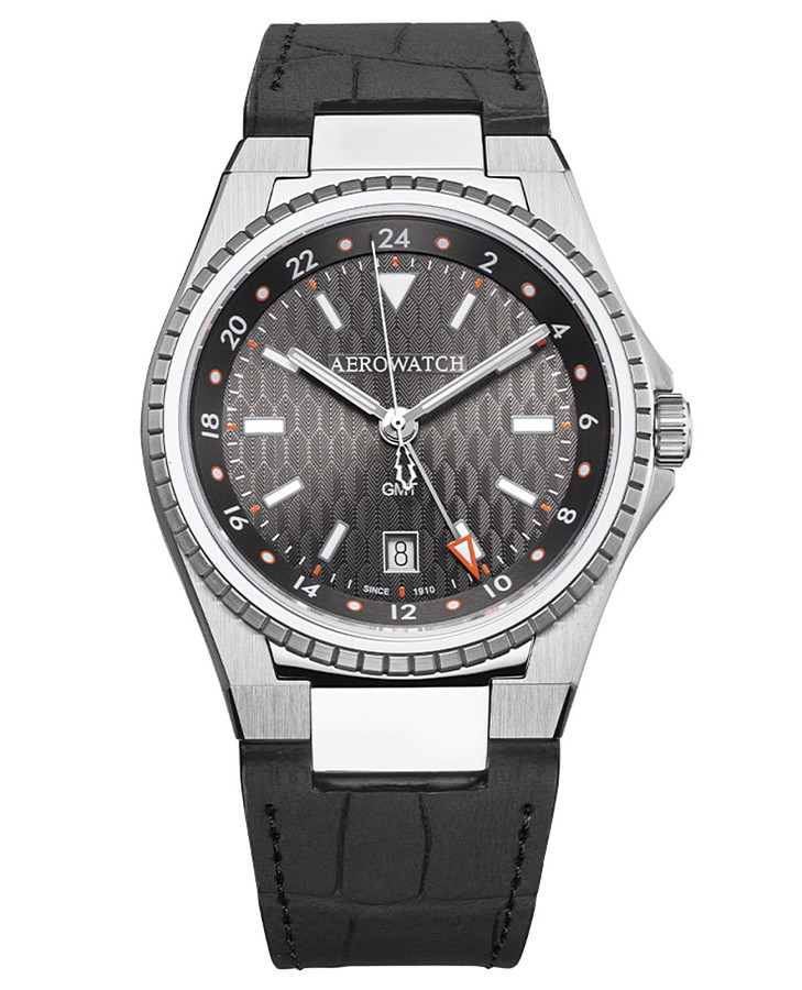 Часы Aerowatch Les Grandes Classiques 44999 AA01 — мужские, серый