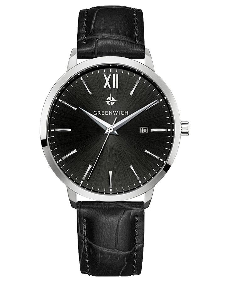 Часы Greenwich Brig GW 061.11.11 — мужские, черный