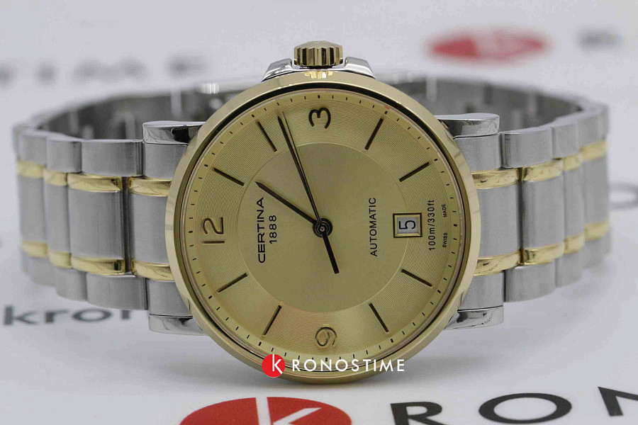 Часы Certina DS Caimano C017.407.22.027.00 — сталь c pvd покрытием, мужские