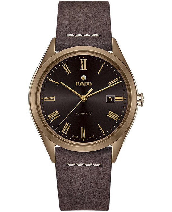 Часы Rado Hyperchrome Touch Dual Timer R32035255 — мужские, коричневый