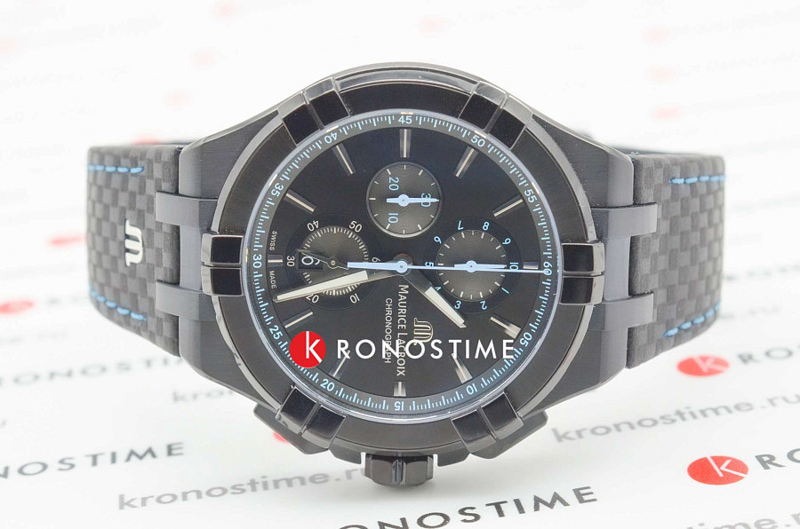 Часы Maurice Lacroix Aikon Chronograph AI1018-PVB01-337-1 — сталь металл, Швейцария
