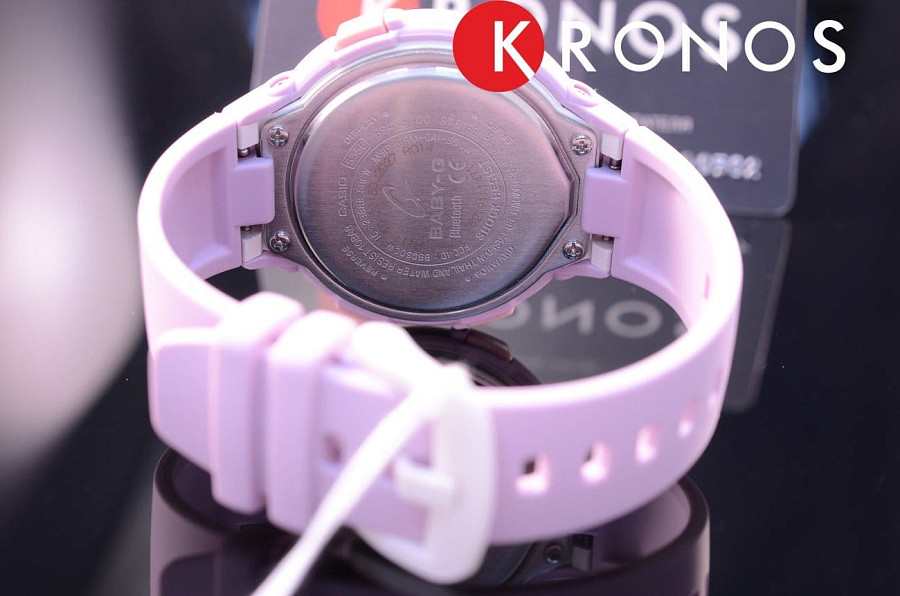 Часы Casio Baby-G BSA-B100-4A2 — пластик, женские