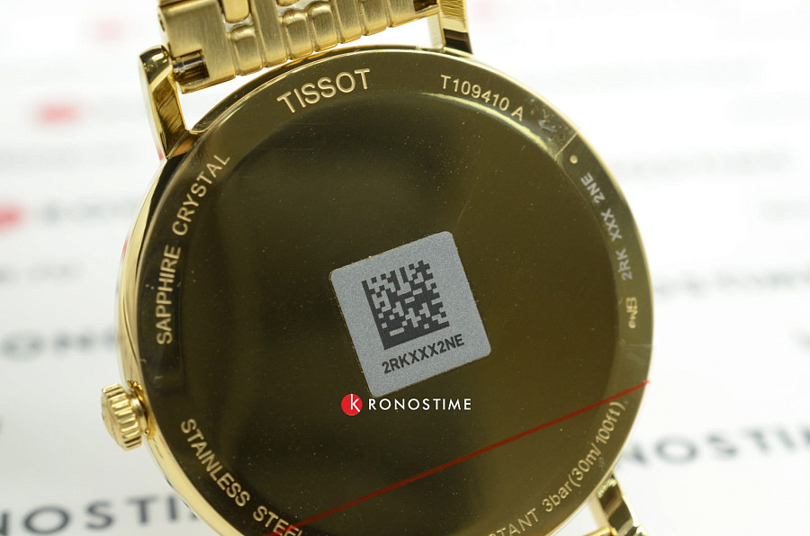 Часы Tissot Everytime Medium T109.410.33.021.00 — золотой, сталь металл