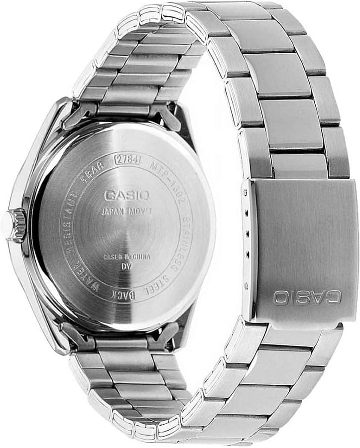 Часы Casio Collection Standard MTP-1302DA-2A1 — сталь металл, Япония