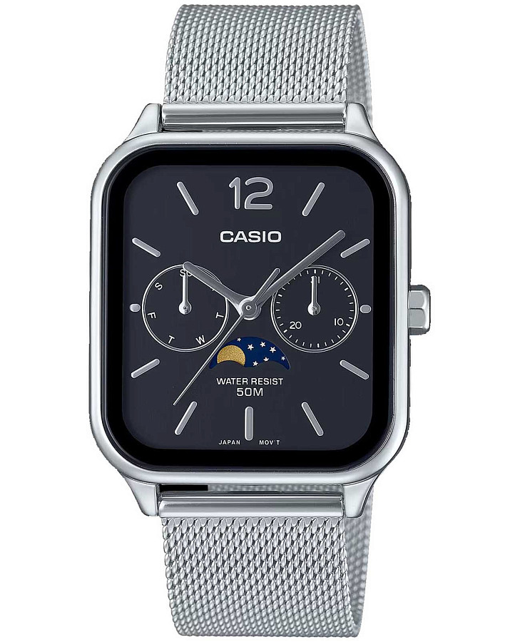 Часы Casio Collection MTP-M305MC-1A — мужские, черный